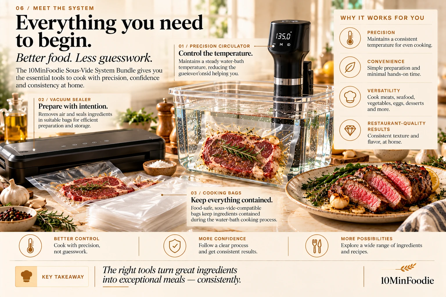 06 meet the system — 10MinFoodie illustrated guide