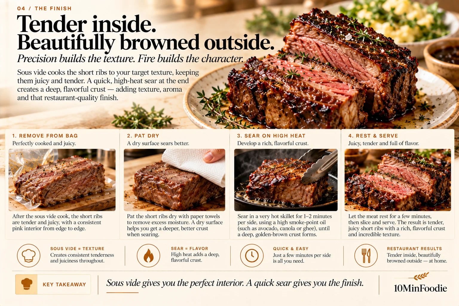04 the finish — 10MinFoodie illustrated guide