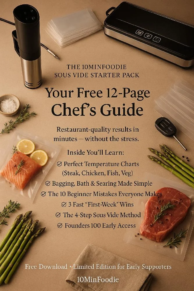 10MinFoodie Temperature and Texture Field Guide cover